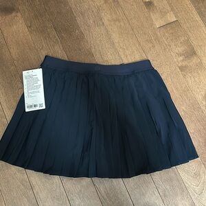 Lululemon pleated high rise tennis skort skirt